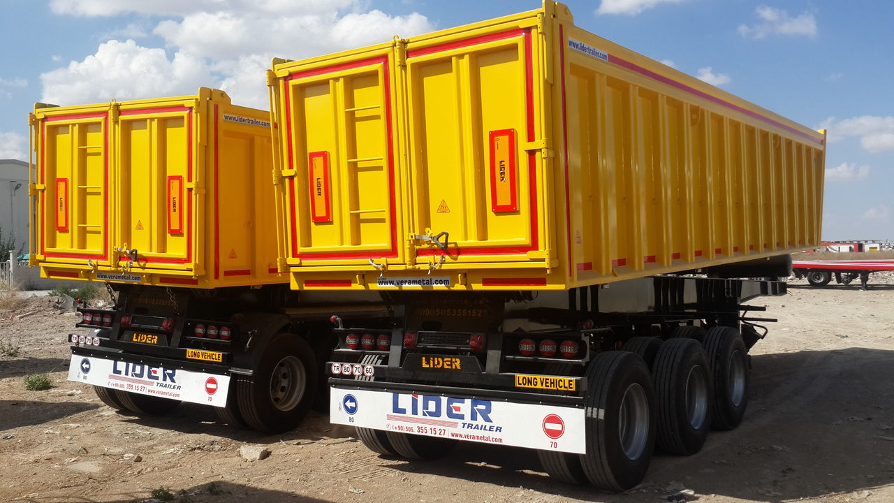 New Tipper semi-trailer LIDER 2025 new dumper from manufacturer company LIDER TRAILER: picture 7