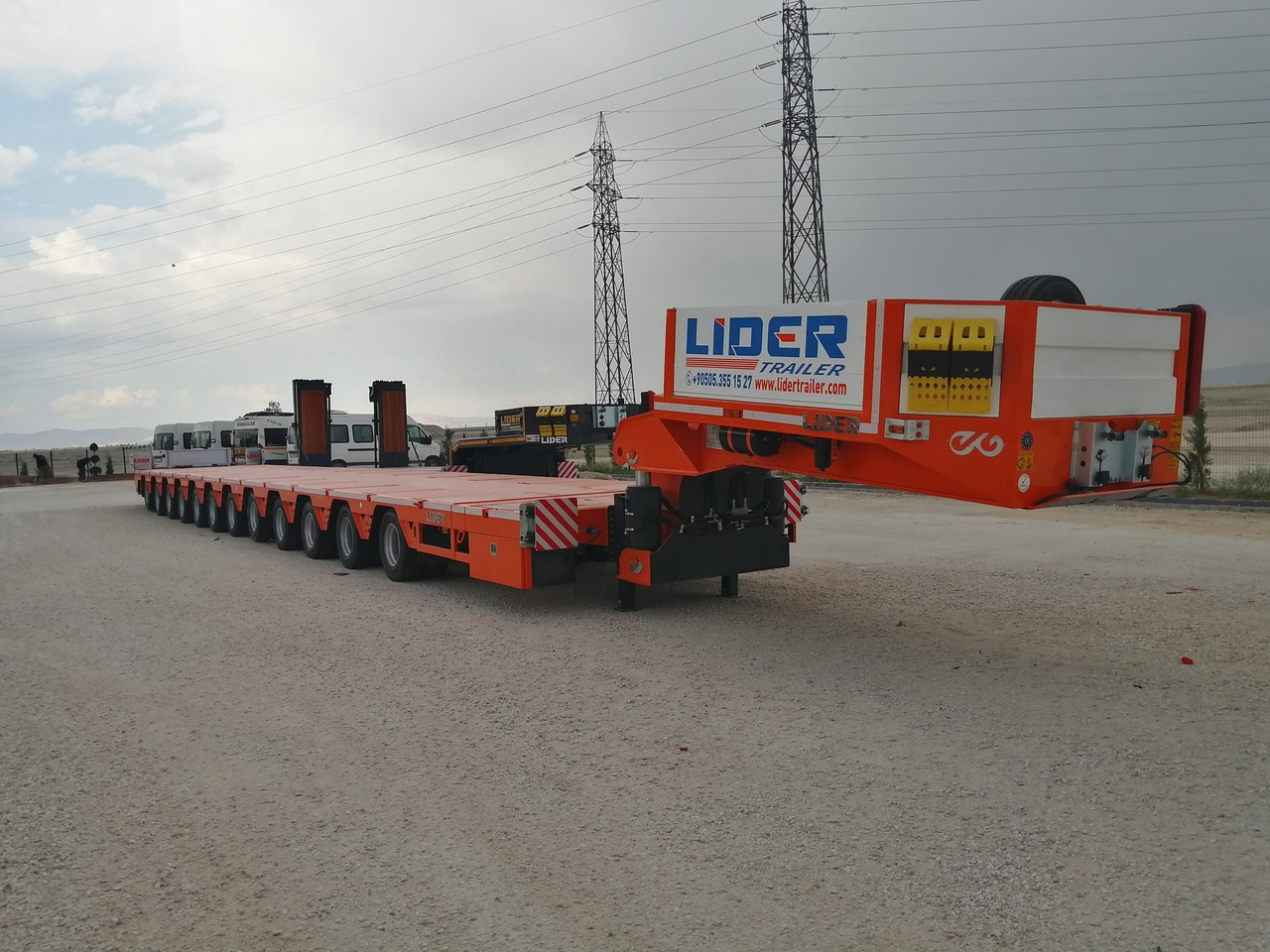 LIDER LIDER NEW 2025 MODEL Lowbed - Low loader semi-trailer: picture 3 LIDER LIDER NEW 2025 MODEL Lowbed - Low loader semi-trailer: picture 3