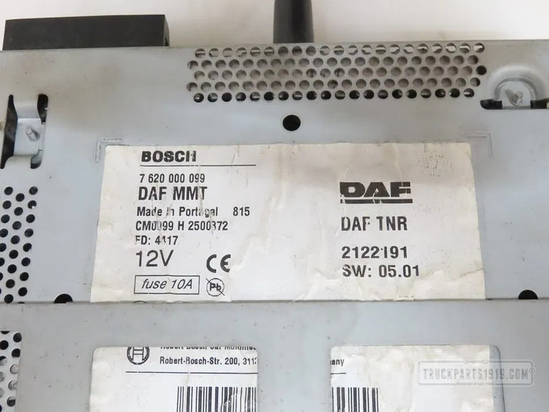 DAF 2122191 Radio navigatie - Electrical system for Truck: picture 2 DAF 2122191 Radio navigatie - Electrical system for Truck: picture 2