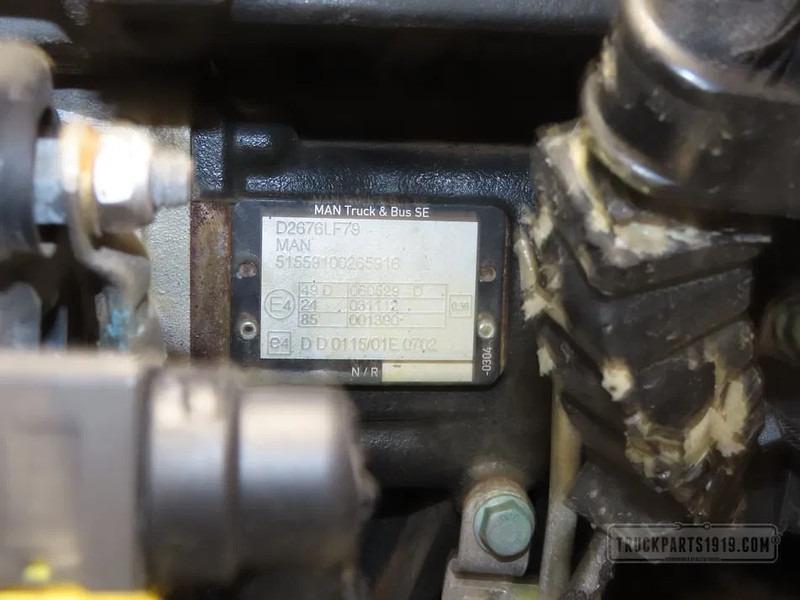 MAN Motor D2676LF79 E6 - Engine for Truck: picture 3 MAN Motor D2676LF79 E6 - Engine for Truck: picture 3