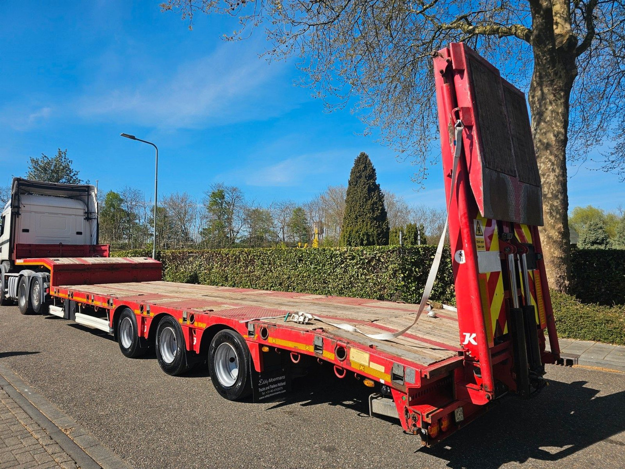 Kässbohrer LB3E Semie Tieflader Mit Rampen - Low loader semi-trailer: picture 2 Kässbohrer LB3E Semie Tieflader Mit Rampen - Low loader semi-trailer: picture 2