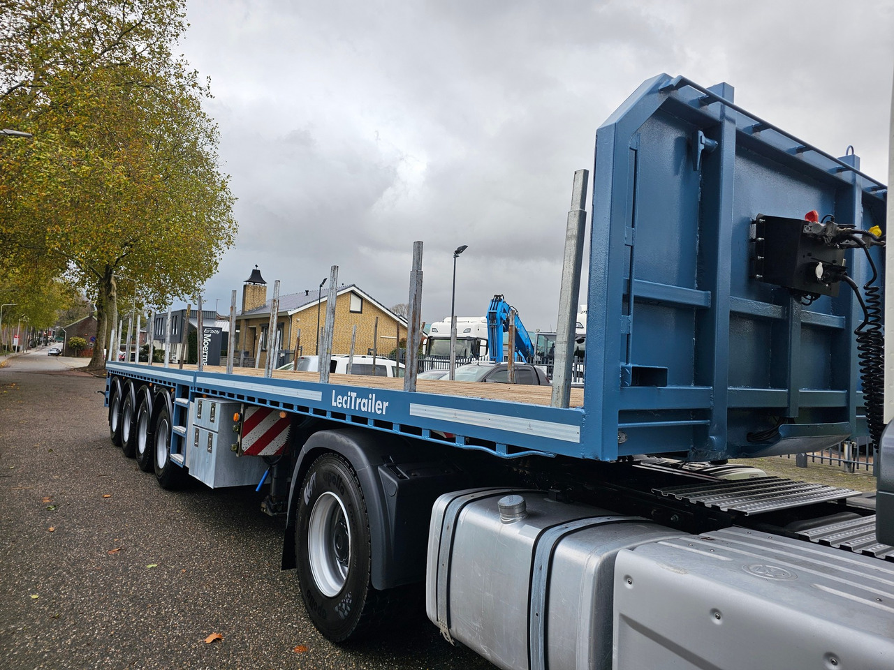 Leci Trailer P4 Long Material / Ballast Trailer - Logging semi-trailer: picture 4 Leci Trailer P4 Long Material / Ballast Trailer - Logging semi-trailer: picture 4