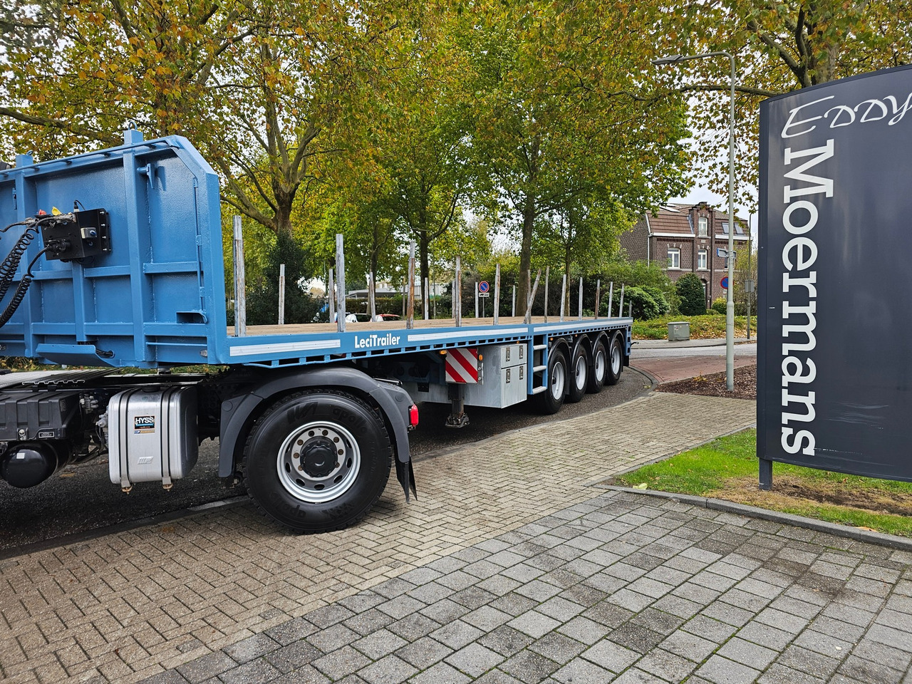 Leci Trailer P4 Long Material / Ballast Trailer - Logging semi-trailer: picture 1 Leci Trailer P4 Long Material / Ballast Trailer - Logging semi-trailer: picture 1