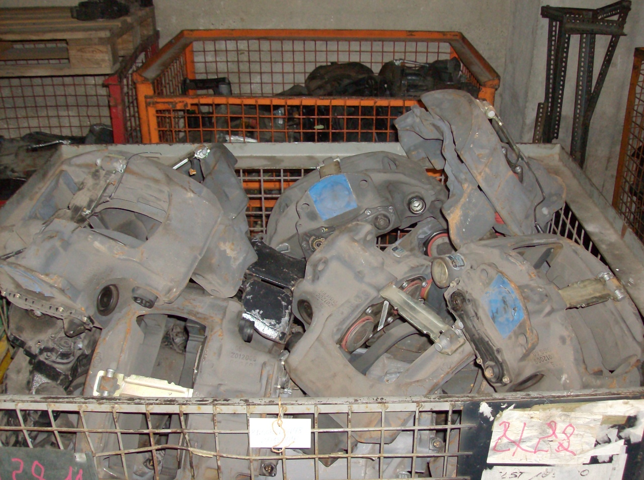 Brake caliper for Truck BRAKE CALIPER ACTROS MP2-MP3-MP4: picture 12
