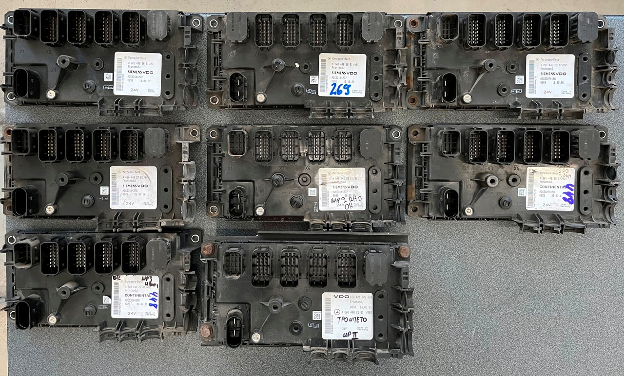 MERCEDES-BENZ ACTROS FRONT AND REAR MODULE--10PIECES AVAILABLE!! - ECU for Truck: picture 1 MERCEDES-BENZ ACTROS FRONT AND REAR MODULE--10PIECES AVAILABLE!! - ECU for Truck: picture 1
