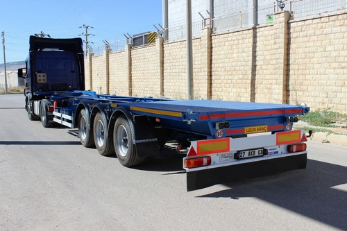 EMIRSAN 20/40/45 FT SAF AXLE SKELETAL - Container transporter/ Swap body semi-trailer: picture 2 EMIRSAN 20/40/45 FT SAF AXLE SKELETAL - Container transporter/ Swap body semi-trailer: picture 2