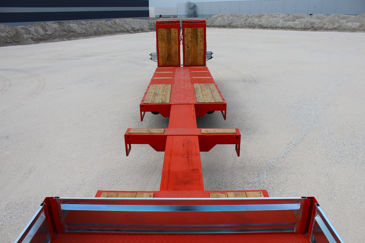 New Low loader semi-trailer EMIRSAN 3 AXLE EXTENDABLE PLATFORM LOWBED: picture 6