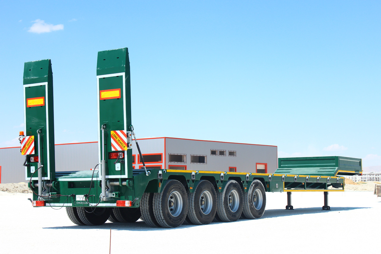 EMIRSAN 72 TONS CAPACITY 4 AXLE LOWBED - Low loader semi-trailer: picture 5 EMIRSAN 72 TONS CAPACITY 4 AXLE LOWBED - Low loader semi-trailer: picture 5