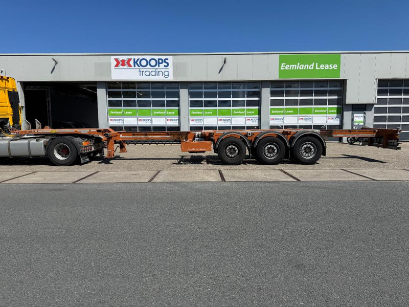 Chassis semi-trailer Broshuis MFCC container chassis Multi functioneel  2x 20 1x 30 1x 40 1x 45 saf assen uitschuifbaar tot 14,40: picture 1