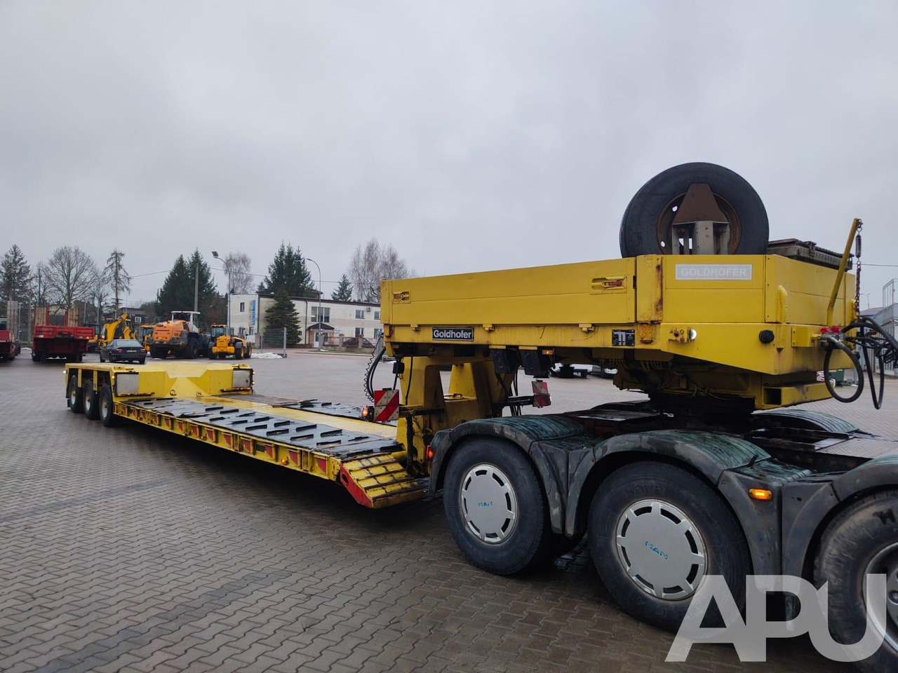 Goldhofer STZ-VH3 - Low loader semi-trailer: picture 1 Goldhofer STZ-VH3 - Low loader semi-trailer: picture 1