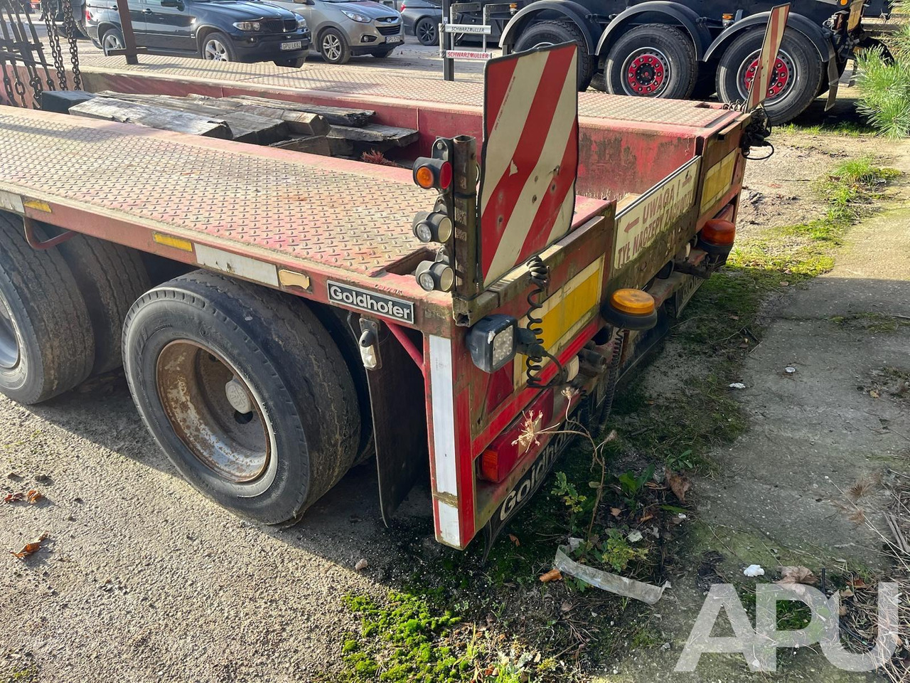 Low loader semi-trailer Goldhofer STZ-VL4-46/80: picture 7 Low loader semi-trailer Goldhofer STZ-VL4-46/80: picture 7