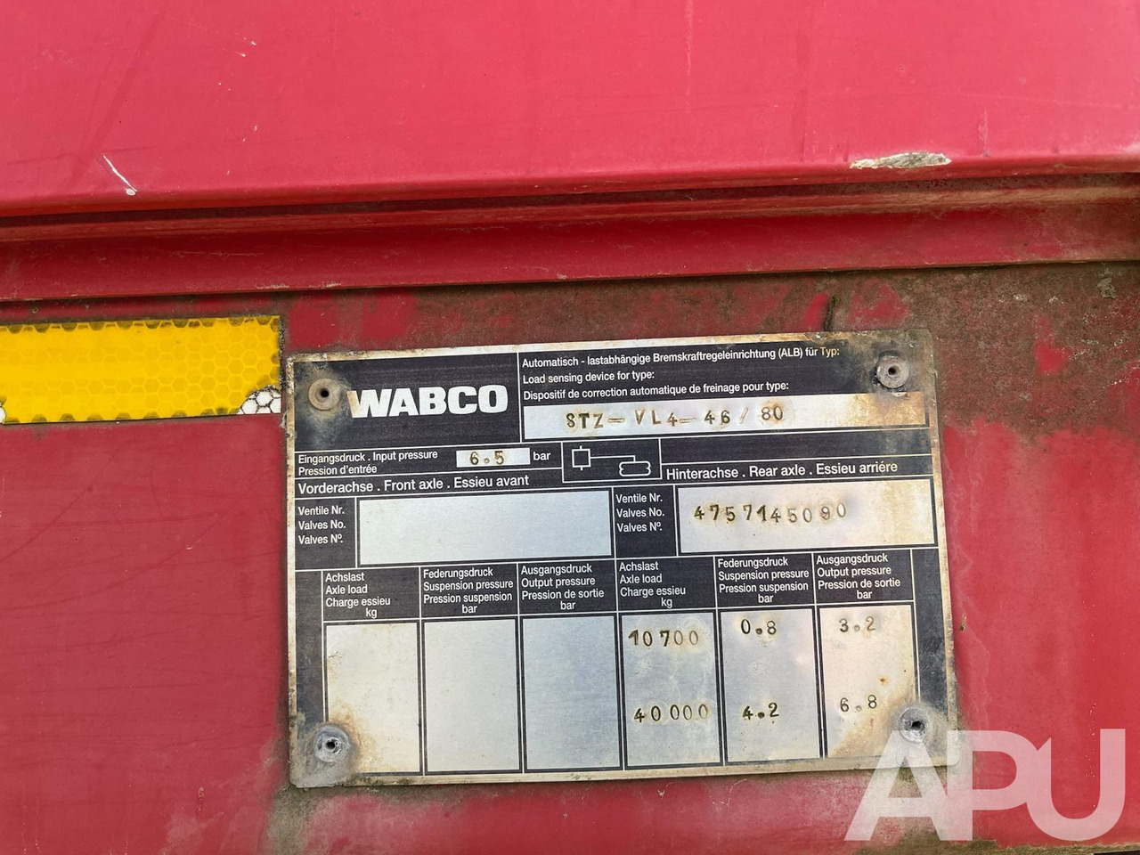 Low loader semi-trailer Goldhofer STZ-VL4-46/80: picture 6 Low loader semi-trailer Goldhofer STZ-VL4-46/80: picture 6