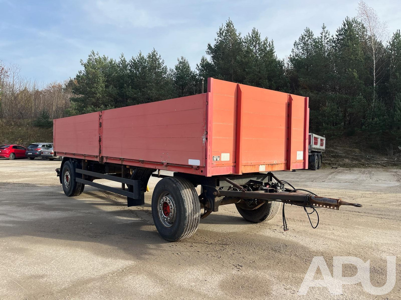 PRZYCZEPA GEIDOBLER–SOYEN NAL 18 - Dropside/ Flatbed trailer: picture 1 PRZYCZEPA GEIDOBLER–SOYEN NAL 18 - Dropside/ Flatbed trailer: picture 1