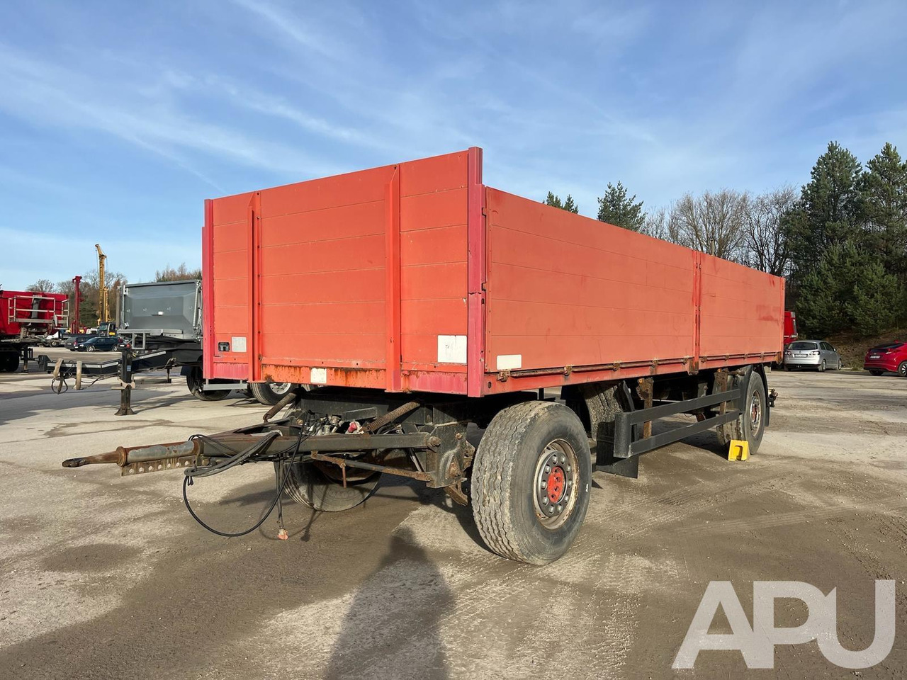 PRZYCZEPA GEIDOBLER–SOYEN NAL 18 - Dropside/ Flatbed trailer: picture 3 PRZYCZEPA GEIDOBLER–SOYEN NAL 18 - Dropside/ Flatbed trailer: picture 3