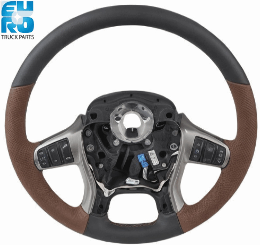 DAF STUURWIEL BRUIN MET 6 SCHAKELAARS NEW OE - Steering wheel for Truck: picture 2 DAF STUURWIEL BRUIN MET 6 SCHAKELAARS NEW OE - Steering wheel for Truck: picture 2