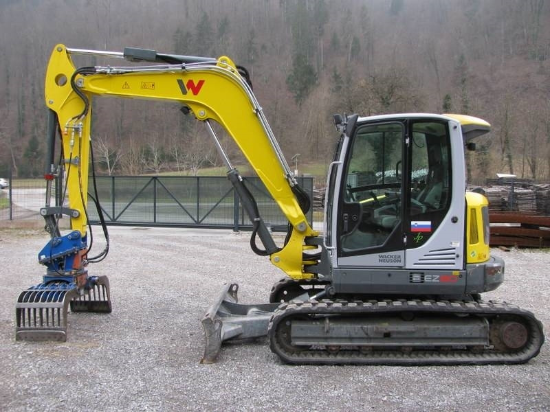Wacker Neuson EZ 80 z grajferjem - Mini excavator: picture 3 Wacker Neuson EZ 80 z grajferjem - Mini excavator: picture 3