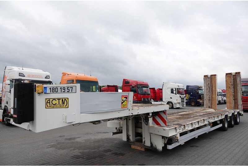 ACTM NACZEPA LAWETA / NISKOPODWOZIOWE / NAJAZDY HYDRAULICZNE / 13,6 M - Low loader semi-trailer: picture 3 ACTM NACZEPA LAWETA / NISKOPODWOZIOWE / NAJAZDY HYDRAULICZNE / 13,6 M - Low loader semi-trailer: picture 3