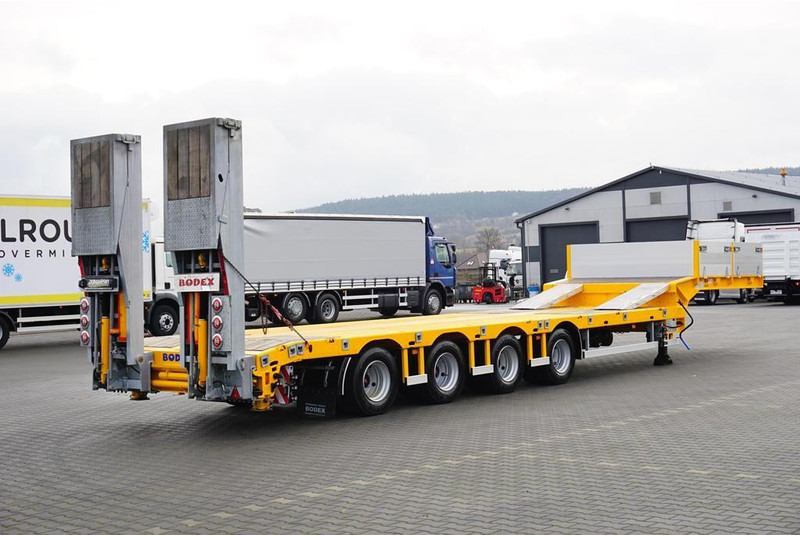 Bodex / NISKOPODWOZIOWA / 4 OSIE / NAJAZDY / 2 X OŚ SKRĘTNA / DMC 65 0 - Low loader semi-trailer: picture 5 Bodex / NISKOPODWOZIOWA / 4 OSIE / NAJAZDY / 2 X OŚ SKRĘTNA / DMC 65 0 - Low loader semi-trailer: picture 5