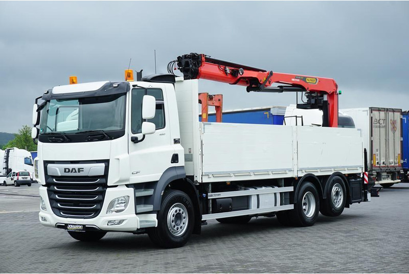 DAF CF / 480 / 6 X 2 / SKRZYNIOWY + HDS / PALFINGER PK 22 001L / OŚ - Dropside/ Flatbed truck, Crane truck: picture 2 DAF CF / 480 / 6 X 2 / SKRZYNIOWY + HDS / PALFINGER PK 22 001L / OŚ - Dropside/ Flatbed truck, Crane truck: picture 2