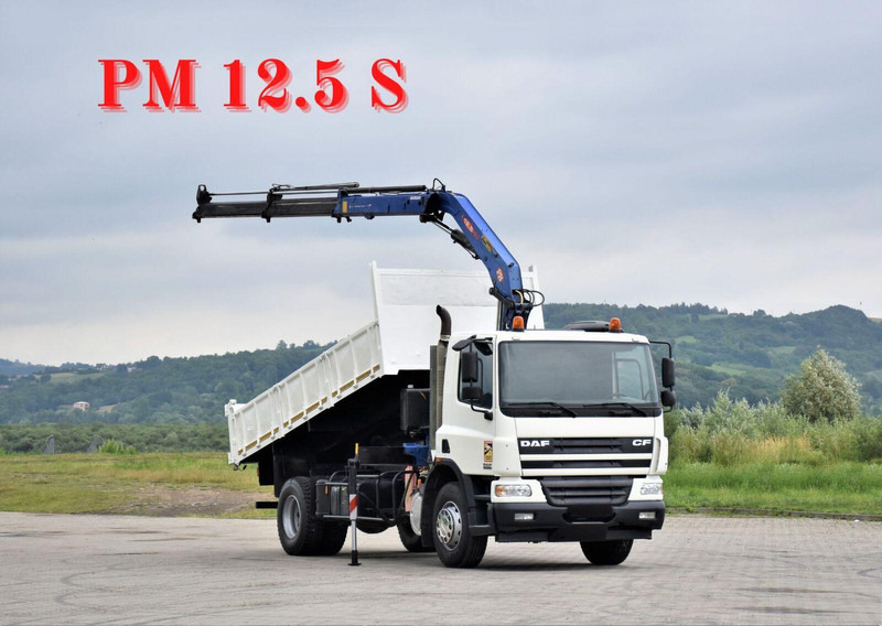 DAF CF 75.310 - Tipper, Crane truck: picture 1 DAF CF 75.310 - Tipper, Crane truck: picture 1
