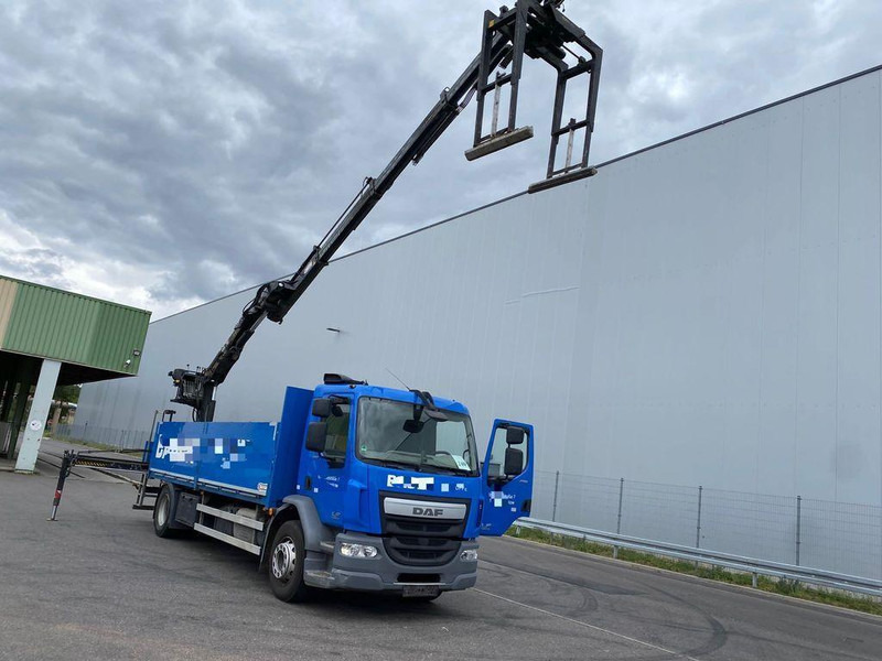 DAF LF 280 - Dropside/ Flatbed truck, Crane truck: picture 1 DAF LF 280 - Dropside/ Flatbed truck, Crane truck: picture 1