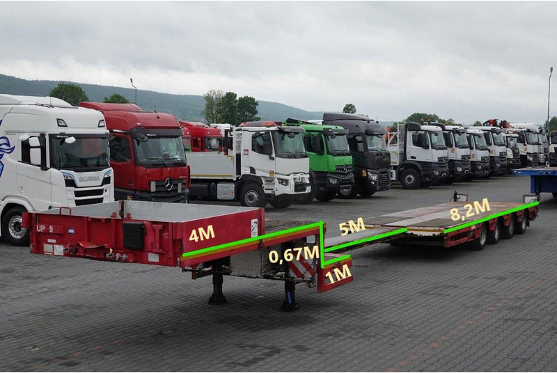 Faymonville NISKOPODWOZIE / STN-4AX / ROZCIĄGANA / 4 OSIE / OSIE SKRĘTNE / L - Low loader semi-trailer: picture 2 Faymonville NISKOPODWOZIE / STN-4AX / ROZCIĄGANA / 4 OSIE / OSIE SKRĘTNE / L - Low loader semi-trailer: picture 2