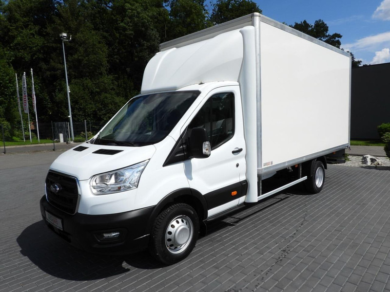 Box truck Ford TRANSIT KONTENER WINDA 8 PALET TEMPOMAT LEDY BLIŹNIACZE KOŁA KLI: picture 6
