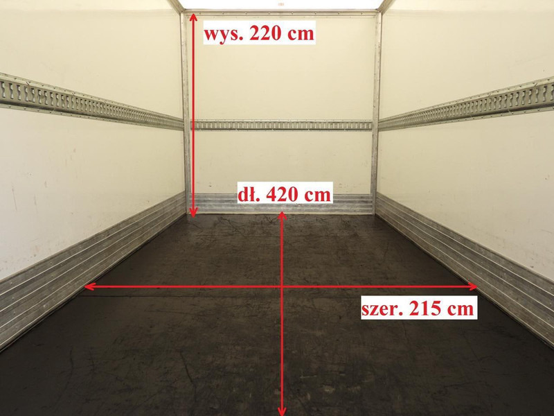 Box truck Ford TRANSIT KONTENER WINDA 8 PALET TEMPOMAT LEDY BLIŹNIACZE KOŁA KLI: picture 11