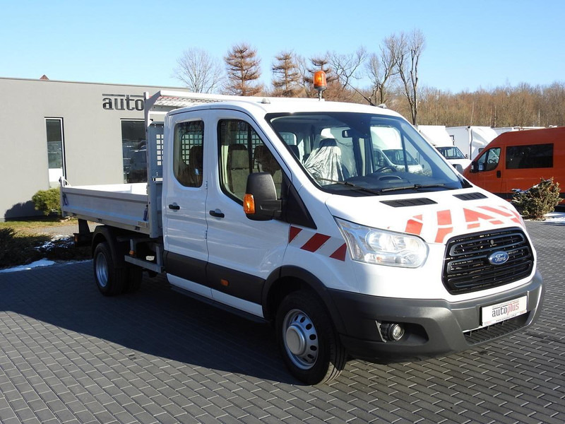 Ford TRANSIT WYWROTKA PODWÓJNA KABINA DOKA 6 MIEJSC TEMPOMAT KLIMATYZ - Tipper van, Combi van: picture 4 Ford TRANSIT WYWROTKA PODWÓJNA KABINA DOKA 6 MIEJSC TEMPOMAT KLIMATYZ - Tipper van, Combi van: picture 4