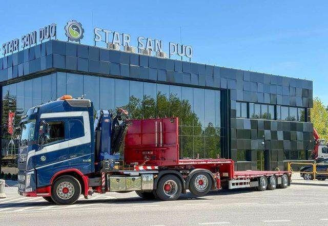 HRD Semitrailer Low Loader NRD NTS 3 Axle Tieflader - Low loader trailer: picture 4 HRD Semitrailer Low Loader NRD NTS 3 Axle Tieflader - Low loader trailer: picture 4