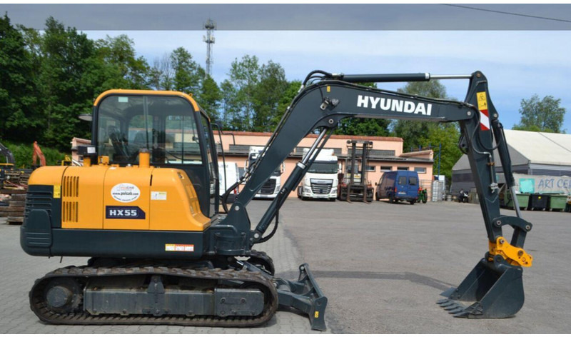 Hyundai HX55 Bager - Mini excavator: picture 3 Hyundai HX55 Bager - Mini excavator: picture 3