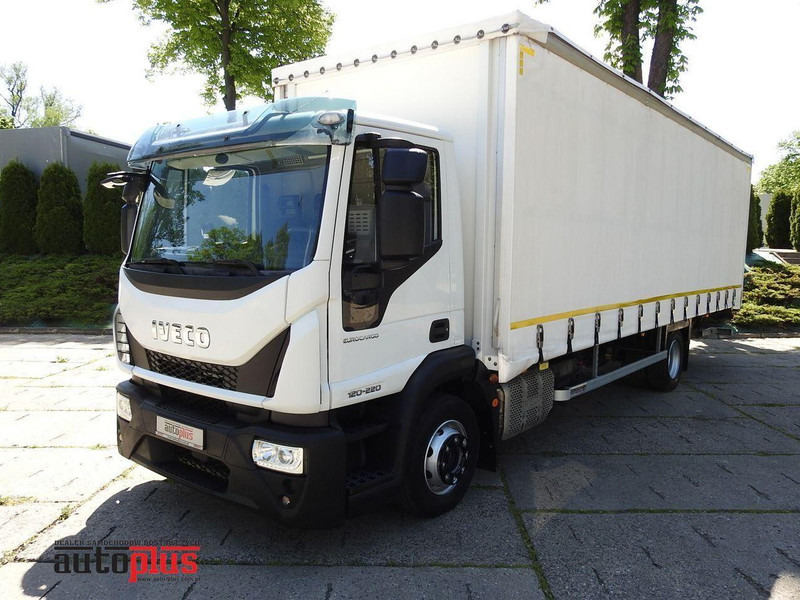 Iveco EUROCARGO 120 - 220 PLANDEKA WINDA 20 PALET AUTOMAT KLIMATYZACJA - Box truck: picture 1 Iveco EUROCARGO 120 - 220 PLANDEKA WINDA 20 PALET AUTOMAT KLIMATYZACJA - Box truck: picture 1