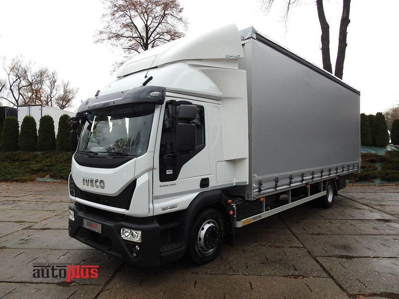 Iveco EUROCARGO 120-250 NOWY PLANDEKA WINDA 18 PALET WEBASTO KLIMATYZA - Box truck: picture 1 Iveco EUROCARGO 120-250 NOWY PLANDEKA WINDA 18 PALET WEBASTO KLIMATYZA - Box truck: picture 1