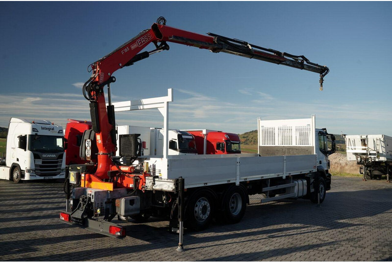 Iveco STRALIS 460 / 6X2 / SKRZYNIOWY 8,1 m + HDS FASSI. F185 MAX UDŹWI - Dropside/ Flatbed truck, Crane truck: picture 4 Iveco STRALIS 460 / 6X2 / SKRZYNIOWY 8,1 m + HDS FASSI. F185 MAX UDŹWI - Dropside/ Flatbed truck, Crane truck: picture 4