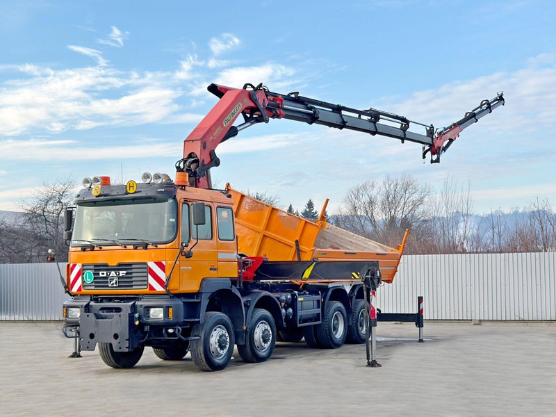 MAN 35.414 * PALFINGER PK 36002 +FUNK / 8x6 - Dropside/ Flatbed truck, Crane truck: picture 5 MAN 35.414 * PALFINGER PK 36002 +FUNK / 8x6 - Dropside/ Flatbed truck, Crane truck: picture 5