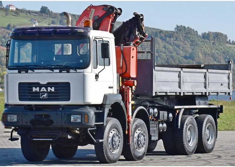 MAN 41.460 *FASSI F270AC.26 * 8x8 ! TOPZUSTAND - Tipper, Crane truck: picture 3 MAN 41.460 *FASSI F270AC.26 * 8x8 ! TOPZUSTAND - Tipper, Crane truck: picture 3