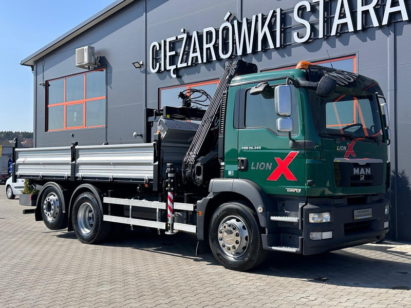 MAN GM TGS TGX 26.340 // E5// 6x2 6x4 //WYWROTKA 3-S / HIAB XS 122 H - Tipper, Crane truck: picture 5 MAN GM TGS TGX 26.340 // E5// 6x2 6x4 //WYWROTKA 3-S / HIAB XS 122 H - Tipper, Crane truck: picture 5