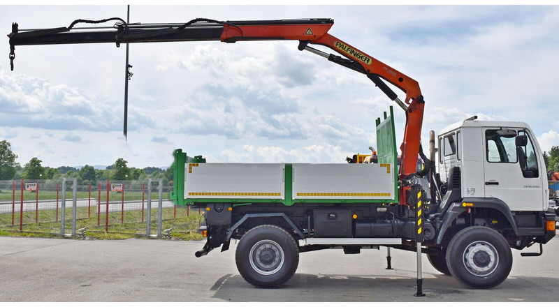 MAN LE 18.280 Kipper 3,70 m + PK 9501 /4x4 - Tipper, Crane truck: picture 5 MAN LE 18.280 Kipper 3,70 m + PK 9501 /4x4 - Tipper, Crane truck: picture 5