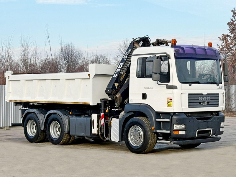 MAN TGA 26.350 * KIPPER 4,90m + TEREX ATLAS * 6x4 * - Dropside/ Flatbed truck, Crane truck: picture 3 MAN TGA 26.350 * KIPPER 4,90m + TEREX ATLAS * 6x4 * - Dropside/ Flatbed truck, Crane truck: picture 3
