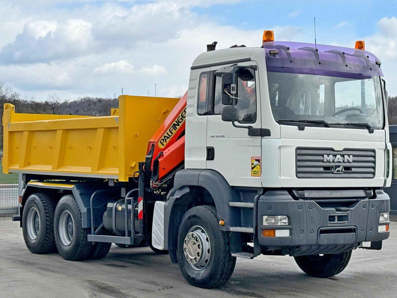 MAN TGA 33.350 * PK 12000 *6x4 * TOPZUSTAND - Tipper, Crane truck: picture 3 MAN TGA 33.350 * PK 12000 *6x4 * TOPZUSTAND - Tipper, Crane truck: picture 3