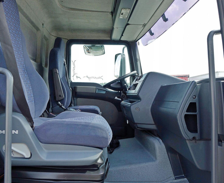 Tipper, Crane truck MAN TGL 7.150 + FASSI F60 * TOPZUSTAND: picture 11