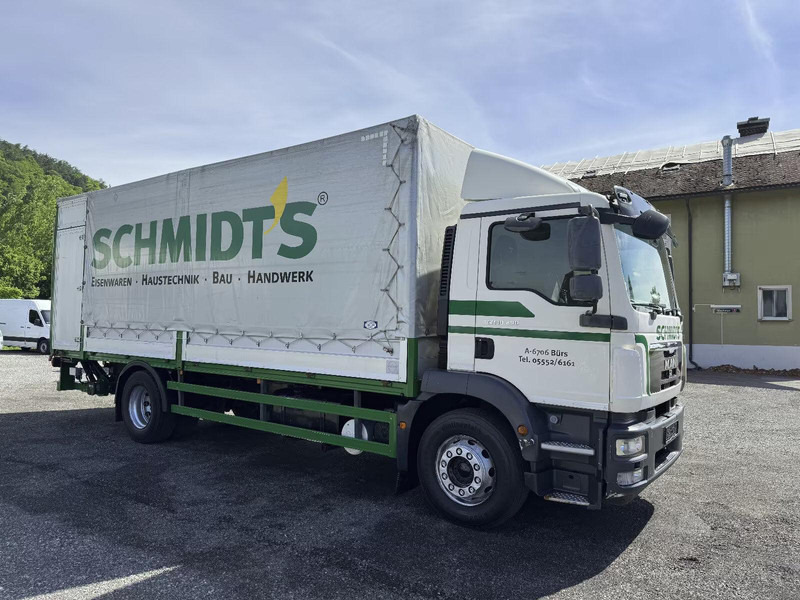 MAN TGM 18.290 P+P + tail lift - Curtainsider truck: picture 4 MAN TGM 18.290 P+P + tail lift - Curtainsider truck: picture 4