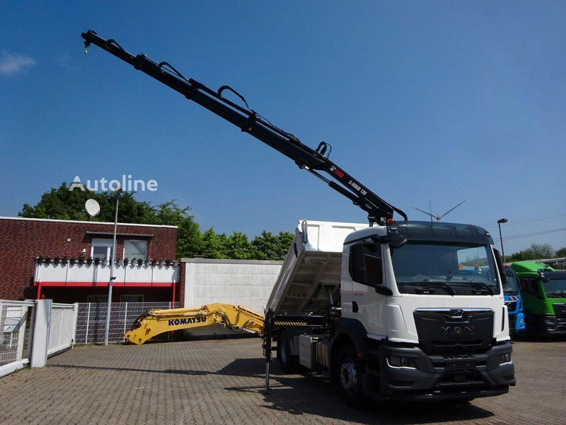 MAN TGS 22.400 - 3 way tipper+crane - Tipper, Crane truck: picture 3 MAN TGS 22.400 - 3 way tipper+crane - Tipper, Crane truck: picture 3