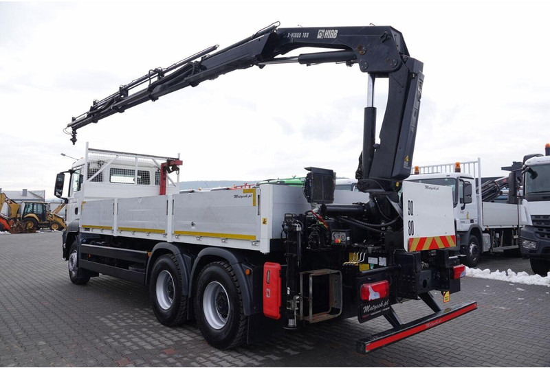 MAN TGS 26.400 / 6x4 / SKRZYNIOWY - 6,5M / HDS HIAB 188 4xwysów 13 M - Dropside/ Flatbed truck, Crane truck: picture 2 MAN TGS 26.400 / 6x4 / SKRZYNIOWY - 6,5M / HDS HIAB 188 4xwysów 13 M - Dropside/ Flatbed truck, Crane truck: picture 2
