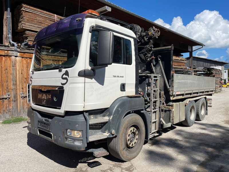 MAN TGS 26.440 6x4 Tipper + Crane Hiab 220 - 5 + RC - Tipper, Crane truck: picture 2 MAN TGS 26.440 6x4 Tipper + Crane Hiab 220 - 5 + RC - Tipper, Crane truck: picture 2
