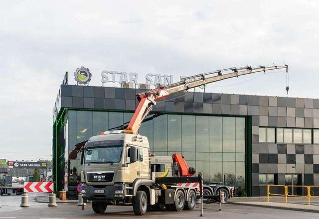 MAN TGS 26.480 6x6 PALFINGER PK 34002 SH Crane Winc - Dropside/ Flatbed truck, Crane truck: picture 1 MAN TGS 26.480 6x6 PALFINGER PK 34002 SH Crane Winc - Dropside/ Flatbed truck, Crane truck: picture 1