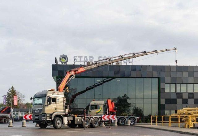 MAN TGS 26.480 6x6 PALFINGER PK 34002 SH Crane Winc - Dropside/ Flatbed truck, Crane truck: picture 3 MAN TGS 26.480 6x6 PALFINGER PK 34002 SH Crane Winc - Dropside/ Flatbed truck, Crane truck: picture 3