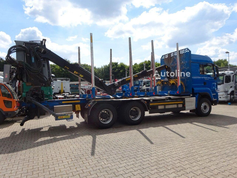 Logging truck, Crane truck for transportation of timber MAN TGS 26.510 - Timber truck+crane: picture 6