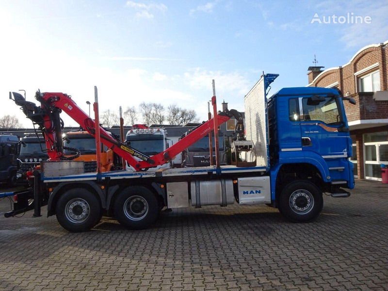 MAN TGS 28.500 6x4 Log truck + Crane Epsilon + Trailer - Logging truck, Crane truck: picture 4 MAN TGS 28.500 6x4 Log truck + Crane Epsilon + Trailer - Logging truck, Crane truck: picture 4