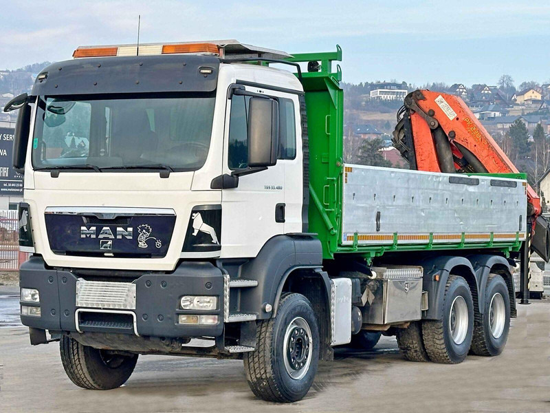 MAN TGS 33.480 - Tipper, Crane truck: picture 4 MAN TGS 33.480 - Tipper, Crane truck: picture 4